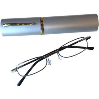 Duga Läsglasögon 2.0 med fodral silver