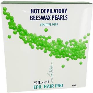 Sibel Epil Hair Pro Voksperler Beeswax Sensitive Skin Types Grøn 1 kg