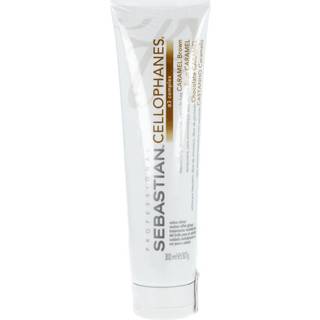 Sebastian Professional Cellophanes Maske til genoprettelse af glans til farvet hår Caramel Brown 300 ml - 300 ml