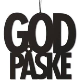 God Påske, sort 2 stk.