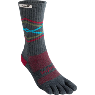 Injinji Trail Midweight Crew Str. L 44½-47 Sort