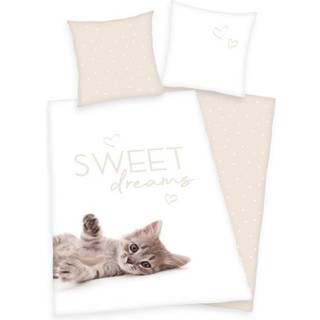 Kattekilling Sweet Dreams Sengetøj - 100 procent bomuld