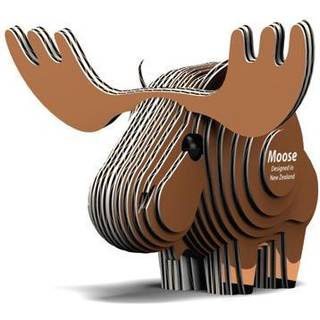 Eugy Moose 3D-puslespil 24 stykke milj?venlig uddannelsesm?ssige leget?jspuslespil til drenge piger og b?rn i alderen 6+