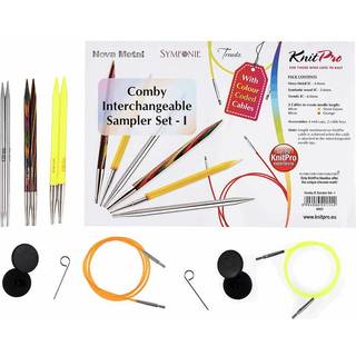 Knitpro - Comby sæt med 3 forskellige pinde ( 20621 )