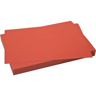 Karton Folia A4 300g Syrefrit og 100% returpapir rød