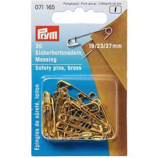 Sicherheitsnadeln gold 3 Gr. 30 Stück - Gold