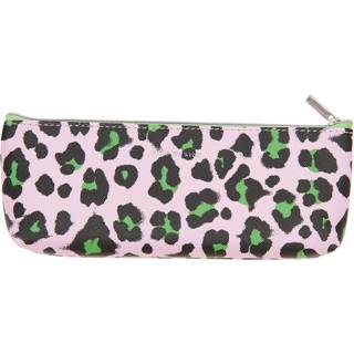 Etui Acid Leo rosa-neongrün 20x6,5cm - Rosa