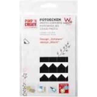 PAC Fotohjørner Sort - 84 STK