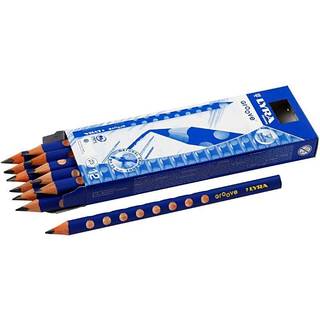Lyra Groove Graphite B Blyant 1 stk. Blyant lavet af HB bly. Trekantet, ergonomisk design. Ideel til tekniske tegninger og skrivning.