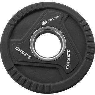 Master Fitness PU Plates Pro, Vægtskive gummieret Vægt 1,25 kg