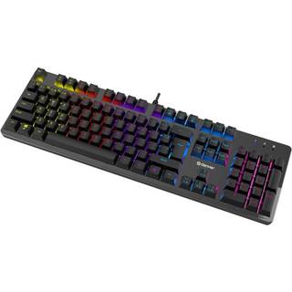 DENVER GKK-330 NORDIC - Gaming Tastatur - Nordisk - Sort