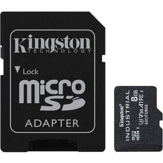 Kingston Technology Industrial 8 Gb Microsdhc Uhs-i Klasse 10 8gb Microsdhc Uhs-i