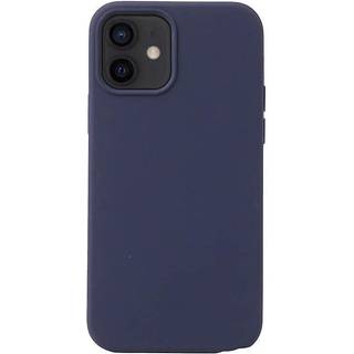 Liquid silikone cover Apple iPhone 12 Mini - Mørk pink