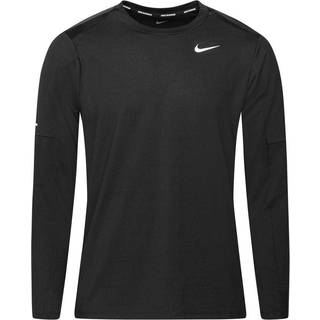 Nike Dri-Fit Element Crew Long Sleeve Men - Black, Silver, Size S - black
