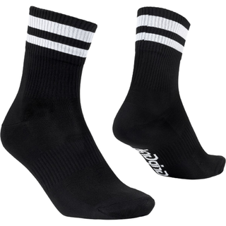 GripGrab Original Stripes Sokker Sort - Strømpe str. 38-41