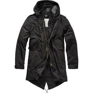 Brandit M51 US Parka Jakke Sort - 2XL