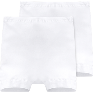 Schiesser 2-pak Original Classics Fine Rib Shorts - White - 44