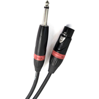 Pulse 6.3 mm Jack Mikrofonkabel 6 m XLR-F - 6m
