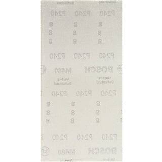 Slibegitter Bosch M480; 115x230 mm; P240; 10 stk.