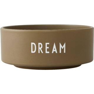Design Letters Design Letters snackskål Ø12 cm Dream/Olive green