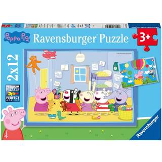 Ravensburger Puslespil, Gurli Gris 2x12 Brikker