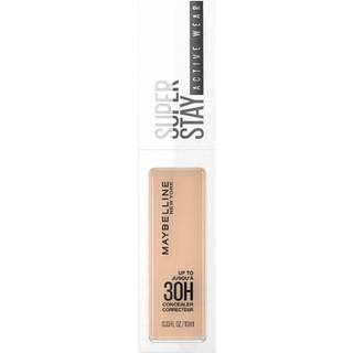 MAYBELLINE NEW YORK SuperStay Active Wear Concealer med høj dækkeevne Skygge 20 Sand 10 ml - 10 ml