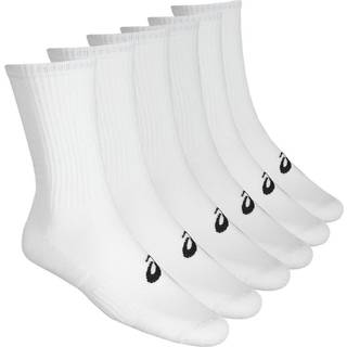 Asics Crew Socks 6-Pack Str. 35-38 S Hvid