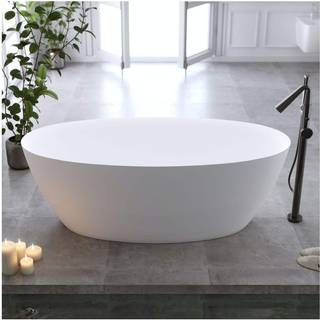 Badekar Bathlife Sund 1700 Mat Hvid