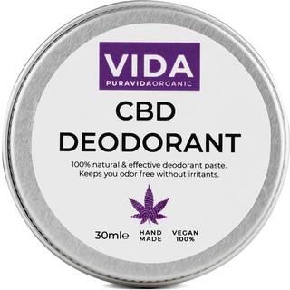 Pura Vida CBD Deodorant Cream Jar 30 ml