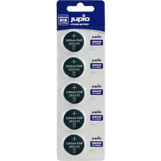 CR2430 3V Lithium Batteri 5-pack