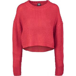 Urban Classics Dame Bred Oversize Sweater Fire red