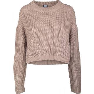 Urban Classics Dame Bred Oversize Sweater Taupe