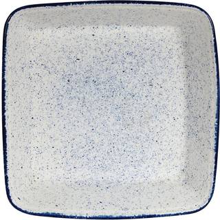 Stonecast Indigo ovnfast porcelæn fad 2 liter 25x25x6.2cm blå