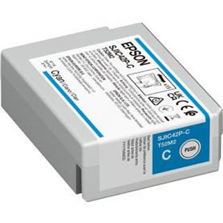 Epson SJIC42P-C - cyan - original - ink cartridge - Blækpatron Cyan