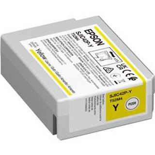 Epson SJIC42P-Y - yellow - original - ink cartridge - Blækpatron Gul
