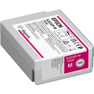 Epson SJIC42P-M - magenta - original - ink cartridge - Blækpatron Magenta