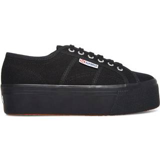 Superga Sort Canvas 2790 Flatform TrainersEU 39 (UK 5.5)