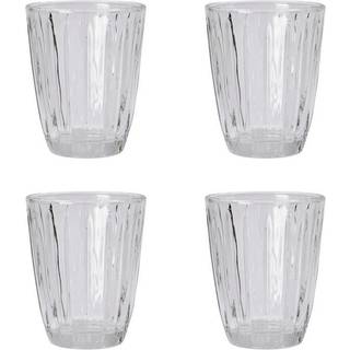 Groove vandglas 4 stk.
