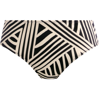 Fantasie La Chiva Mid Rise Bikini Brief - Black/White - Small