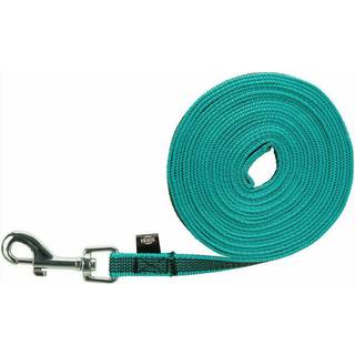 Trixie Tracking leash rubberised S-M: 5 m/15 mm - black