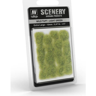 Vallejo Wild Tuft - Light Green 12 mm. [Levering: 1-2 dage]