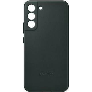 Original Samsung læder cover til S22 - sort Samsung S22+