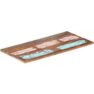 Bordplade 15-16 Mm 60X60 Cm Massivt Akacietræ - Massivt genanvendt træ / 60 x 100 cm 25-27 mm