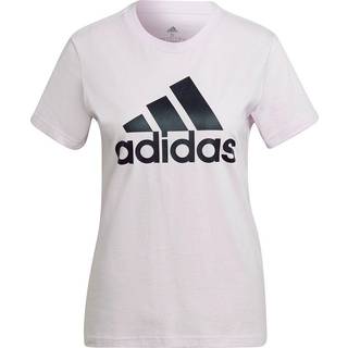 LOUNGEWEAR Essentials Logo T-shirt - Almost Pink / Black - XS