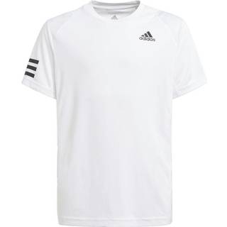 Adidas Boys Club 3-Stribe T-shirt White