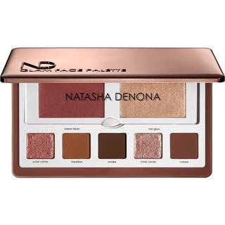 Natasha Denona - Glam Face Palette - Makeup Palette - Face Palette Glam Dark - For Women - Brun##Beige##Gennemsigtig