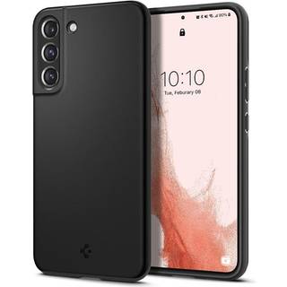 Samsung Galaxy S22 Spigen Thin Fit Cover - Sort