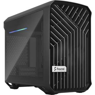 Fractal Design Torrent Nano - tower - Mini-DTX - Kabinet - Miditower - Gennemsigtig