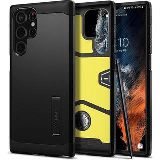 Spigen Tough Armor - black - Samsung Galaxy S22 Ultra