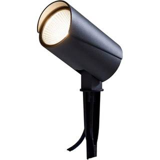 Lucande udendørs LED-spot Anton, jordspyd, antracit, metal